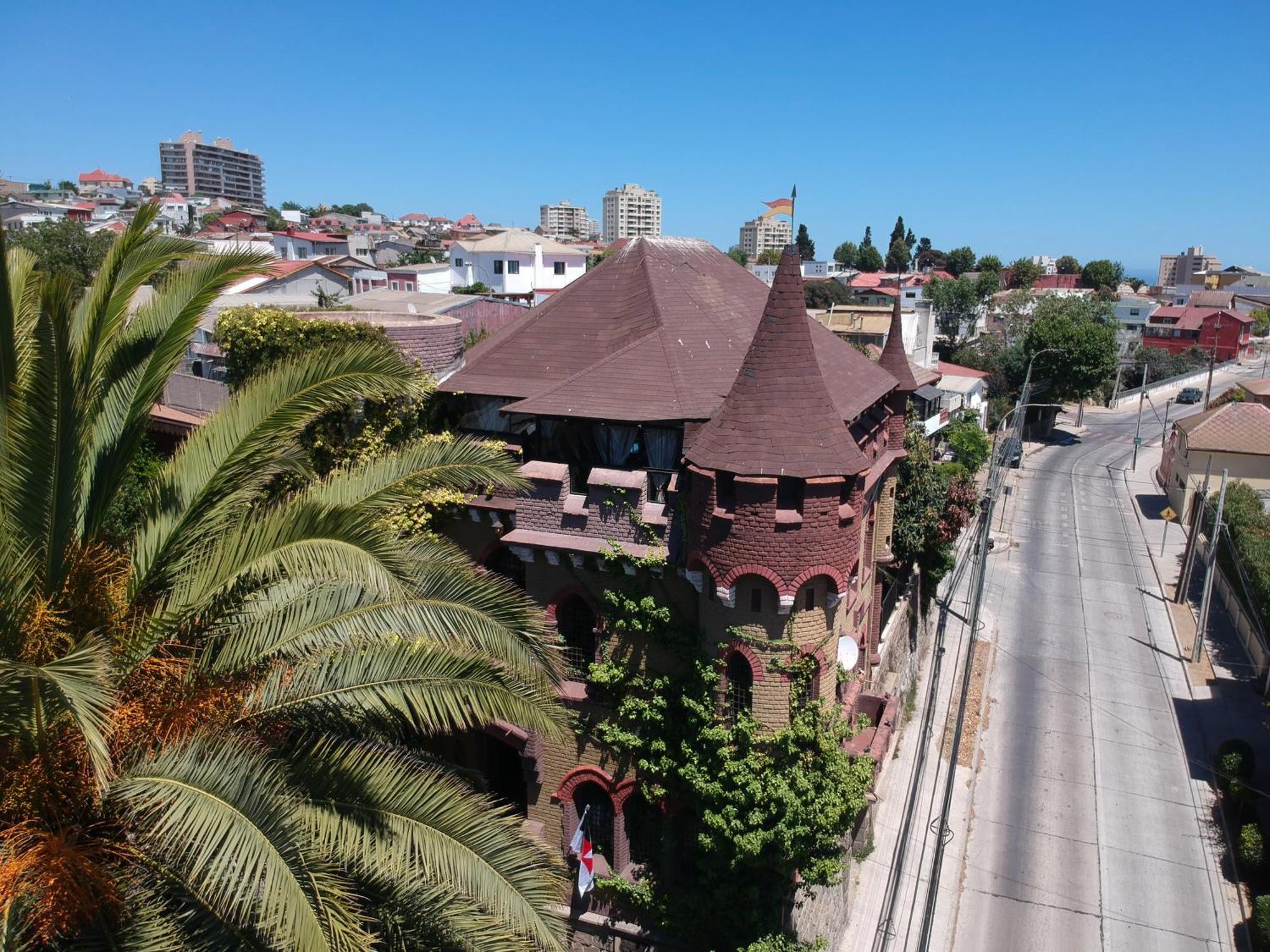 Castillo Medieval Vina del Mar Buitenkant foto