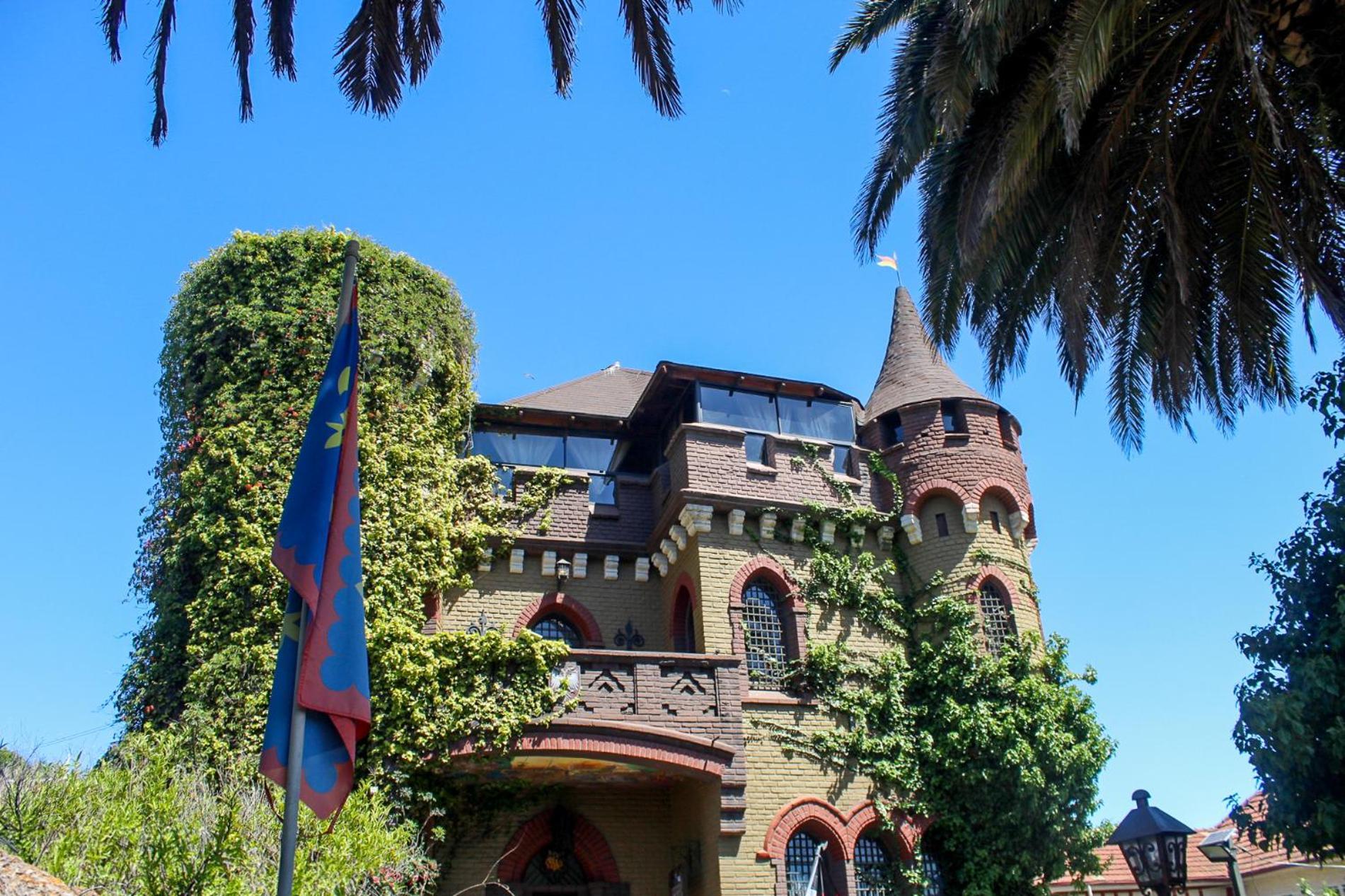 Castillo Medieval Vina del Mar Buitenkant foto