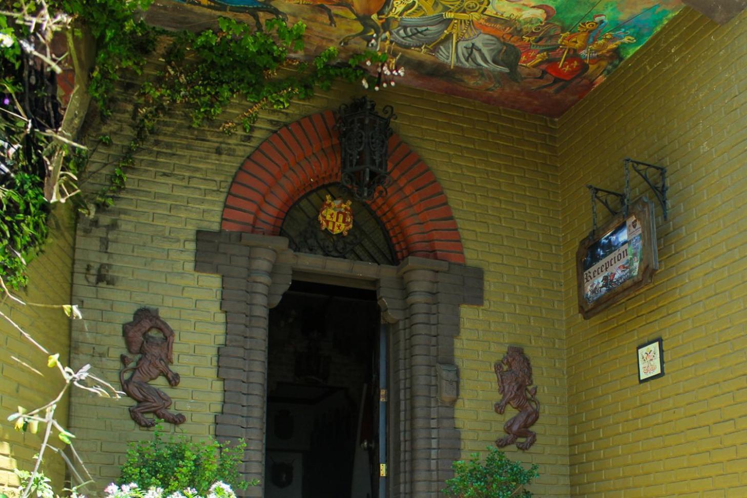 Castillo Medieval Vina del Mar Buitenkant foto