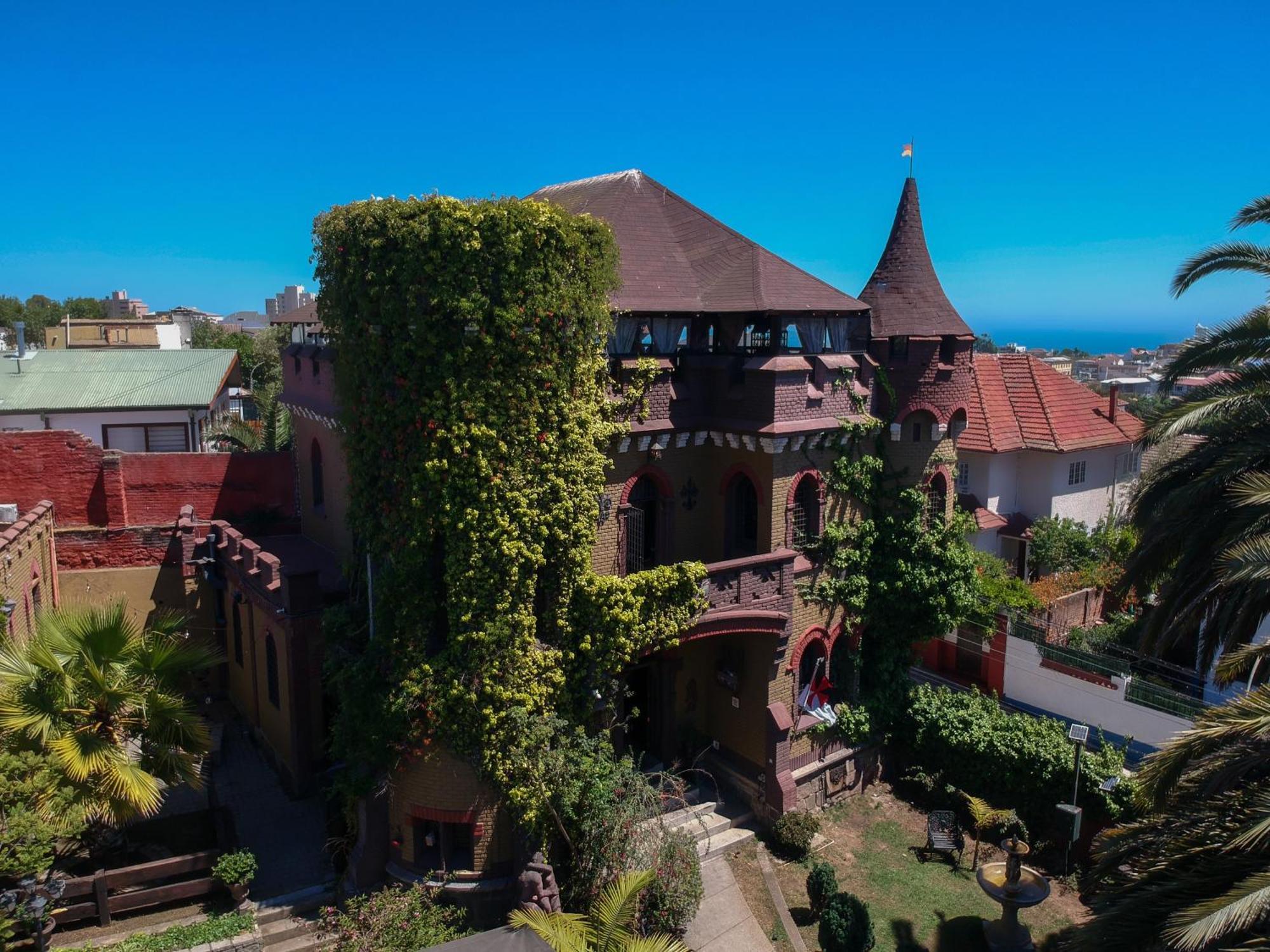 Castillo Medieval Vina del Mar Buitenkant foto