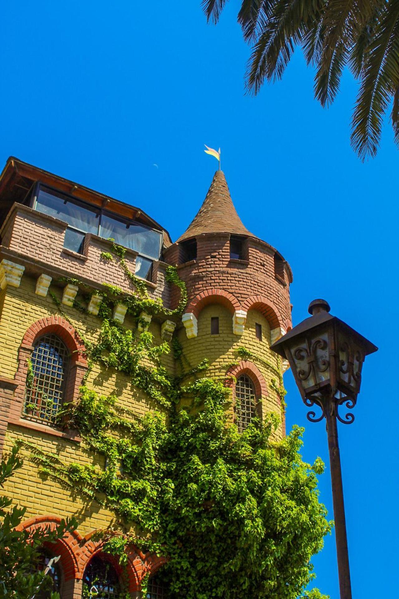 Castillo Medieval Vina del Mar Buitenkant foto